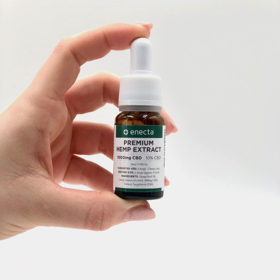Enecta CBD olej 10%, 1000 mg, 10 ml