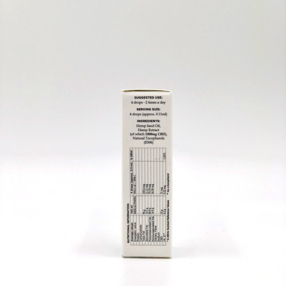 Enecta CBD olej 10%, 1000 mg, 10 ml
