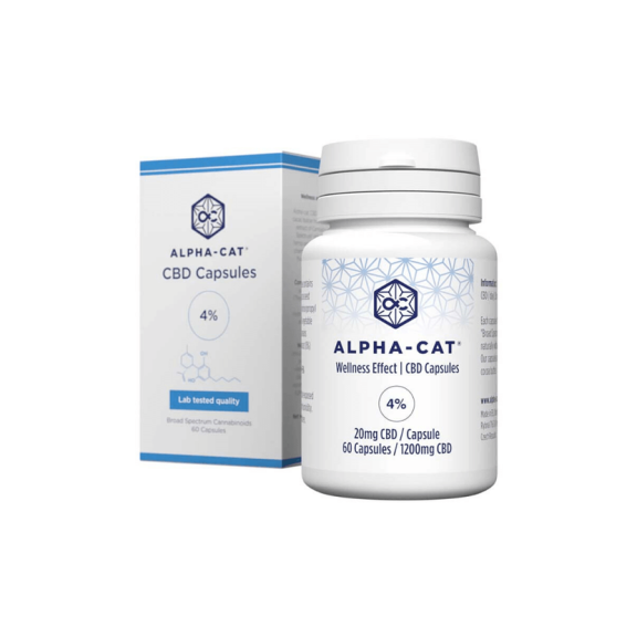 Alpha-CAT Konopné CBD kapsle