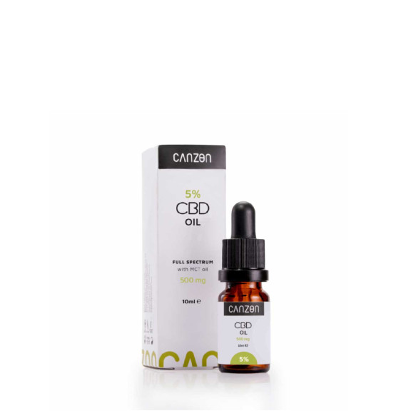 Canzon CBD olej 5%, 10 ml, 500 mg
