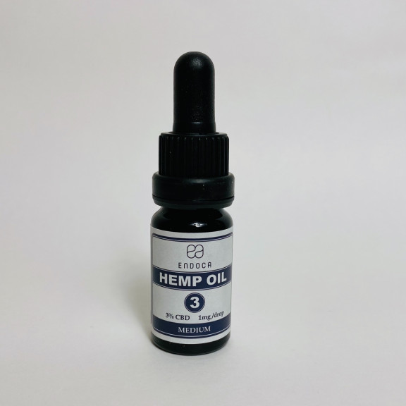 Endoca CBD olej 3%, 10 ml, 300 mg