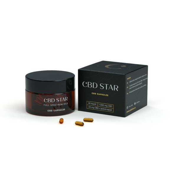 CBD Star Kapsle CBD 10%