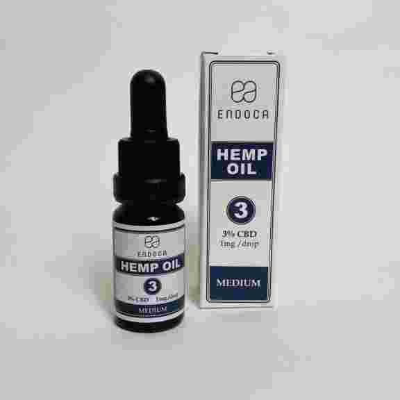 Endoca CBD olej 3%, 10 ml, 300 mg