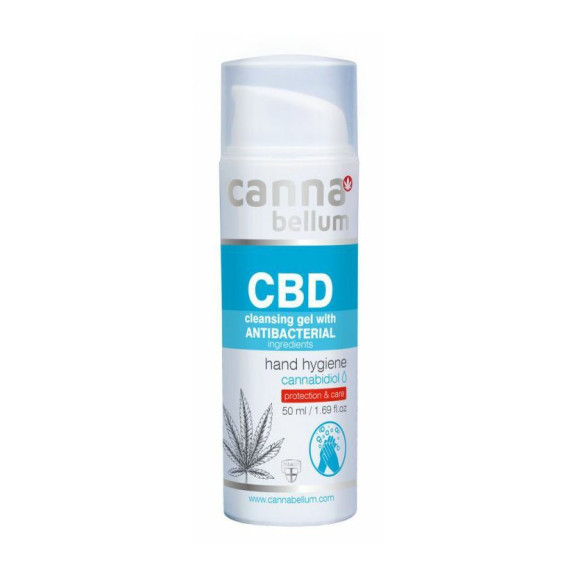Cannabellum CBD čistící gel na ruce 50 ml