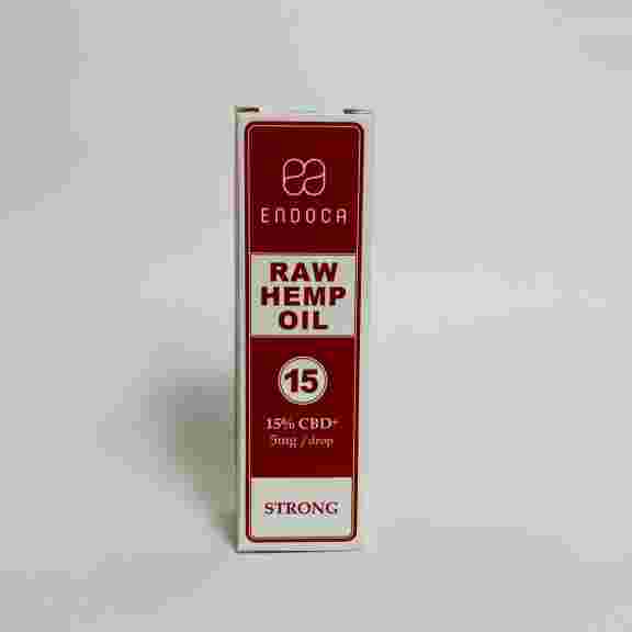 Endoca RAW CBD+CBDa olej 15%, 10 ml, 1500 mg