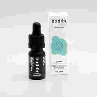Budibi Full Spectrum CBD olej 10 %, 1000 mg, 10 ml, příchuť jahoda